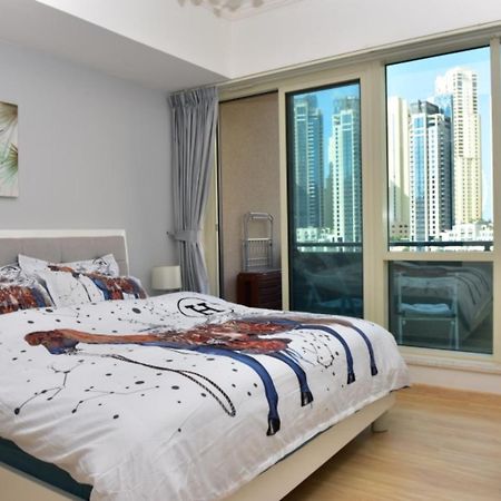 Dubai Marina 1 Bedroom Apt. Walking Distance Jbr. Dış mekan fotoğraf
