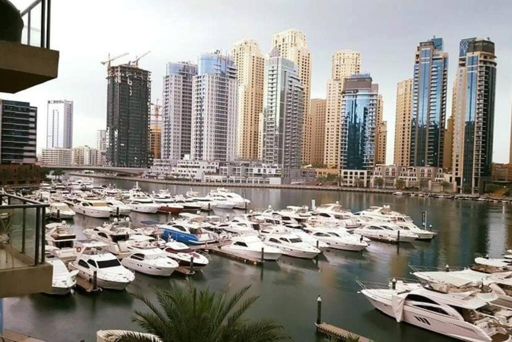 Dubai Marina 1 Bedroom Apt. Walking Distance Jbr. Dış mekan fotoğraf