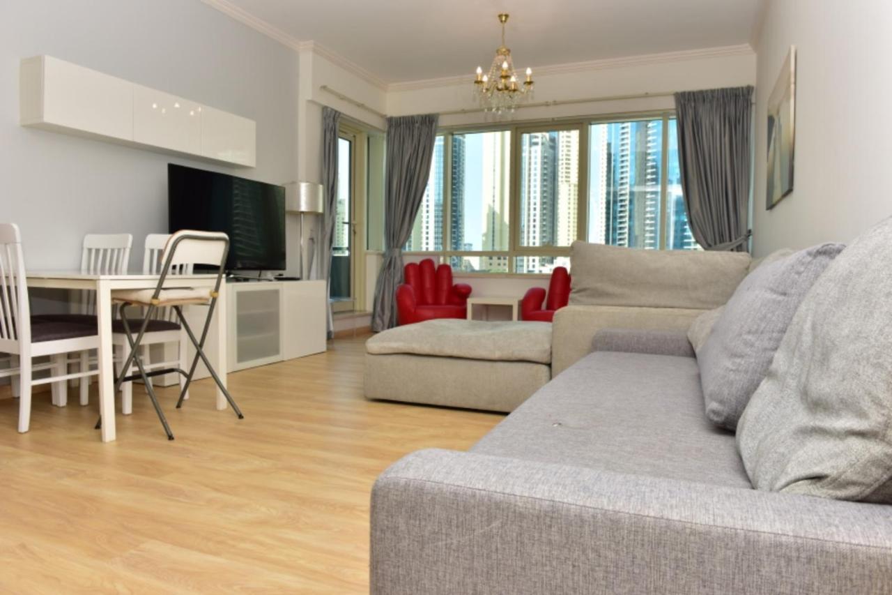 Dubai Marina 1 Bedroom Apt. Walking Distance Jbr. Dış mekan fotoğraf